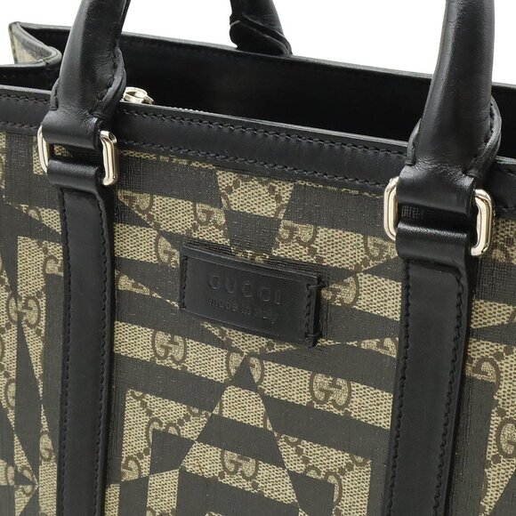 GUCCI Black Leather Shoulder Bag - Picture 9 of 10